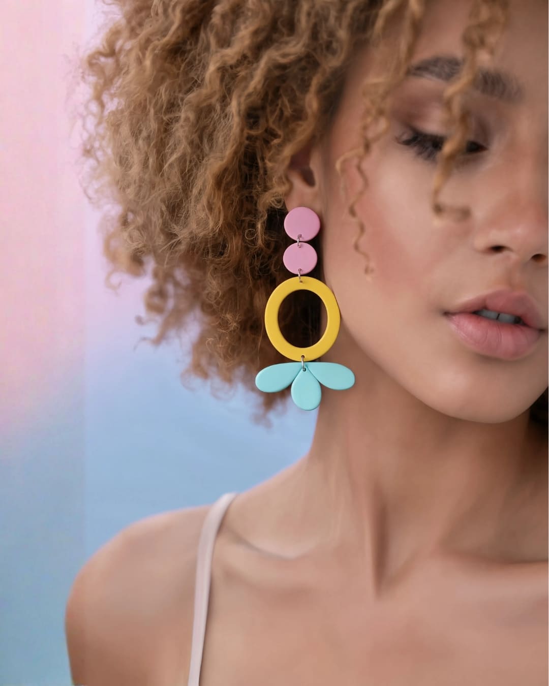 JARDINES (rosado+amarillo+celeste) - Imagen 2