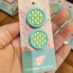 TOPOS CHESS (celeste / amarillo pastel)