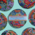 SET X6 PORTAVASOS REDONDO FLEXIBLE - FAUNA AMAZÓNICA