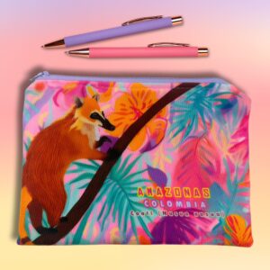 ESTUCHE CARTUCHERA COATÍ PASTEL