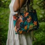TOTE BAG COATÍ OSCURO / MARMOLEADO