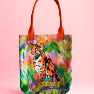 TOTE BAG OCELOTE PASTEL MARMOLEADO