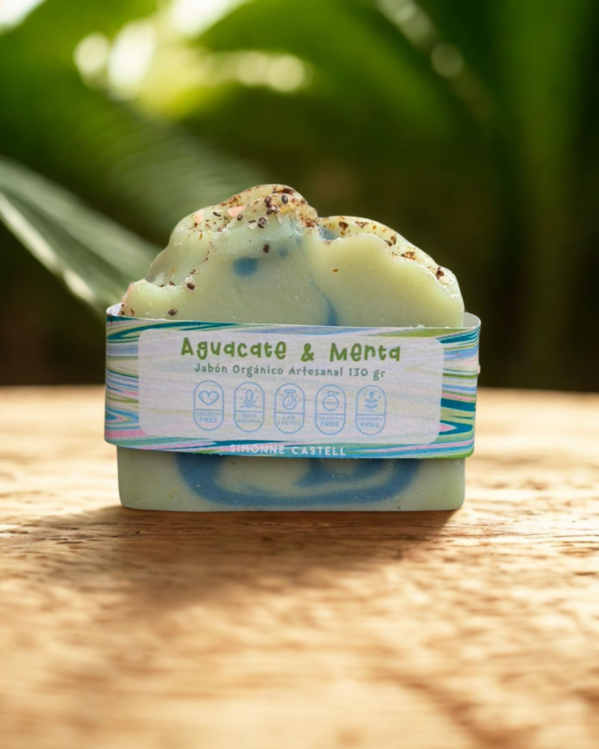 JABÓN ARTESANAL AGUACATE & MENTA
