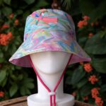 SOMBRERO BUCKET HAT MARMOLEADO- TONOS PASTEL